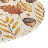 Elegantes Fall Pattern Schneidebrett (Ecke)