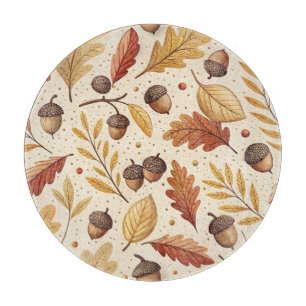 Elegantes Fall Pattern Schneidebrett