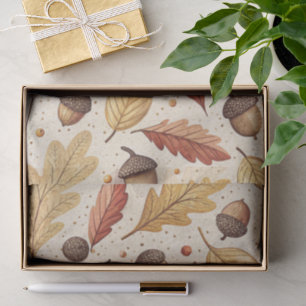 Elegantes Fall Pattern Seidenpapier
