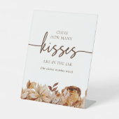 Elegantes Fall Pedestal Zeichen Sockelschild (Vorderseite)