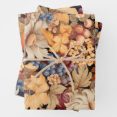 Elegantes Fallerntemuster stilvoller Chic Geschenkpapier Set (Beispiel)