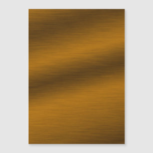 Elegantes falsches gebürstetes Bronze Magnetkarte