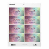 Elegantes farbenfrohes HAIR-Serum (Vorne)