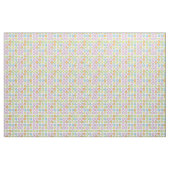 Elegantes, farbenfrohes Retro-Oval-Muster Stoff (Yard (91,4 cm))