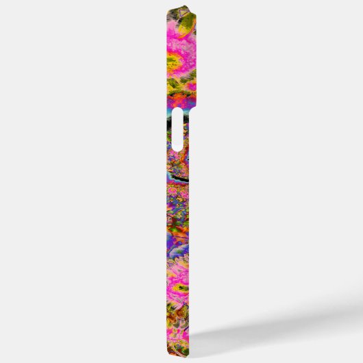 Elegantes farbenprächtiges abstraktes Muster Case-Mate iPhone Hülle (Rückseite / Rechts)