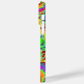 Elegantes farbenprächtiges abstraktes Muster Case-Mate iPhone Hülle (Rückseite / Links)