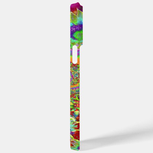 Elegantes farbenprächtiges abstraktes Muster Case-Mate iPhone Hülle (Rückseite / Rechts)