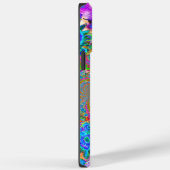 Elegantes farbenprächtiges abstraktes Muster Case-Mate iPhone Hülle (Rückseite / Rechts)