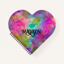 Elegantes farbiges Marmorkunstmonogramm