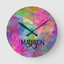 Elegantes farbiges Marmorkunstmonogramm