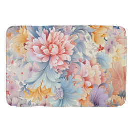 Elegantes farbiges Muster Japan Art Badematte