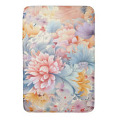 Elegantes farbiges Muster Japan Art Badematte (Vorderseite Vertikal)