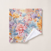 Elegantes farbiges Muster Japan Art Badhandtuch Set (Waschlappen)