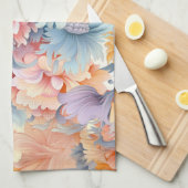 Elegantes farbiges Muster Japan Art Geschirrtuch (Viertel Falte)