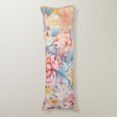 Elegantes farbiges Muster Japan Art Seitenschläferkissen (Vorderseite Vertikal)