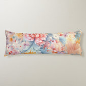 Elegantes farbiges Muster Japan Art Seitenschläferkissen (Vorderseite)