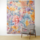 Elegantes farbiges Muster Japan Art Wandteppich (Beispiel)