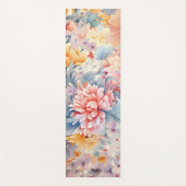 Elegantes farbiges Muster Japan Art Yogamatte (Vorderseite)