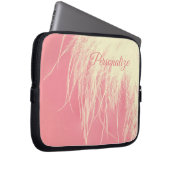 Elegantes Federcreme-Rosa Laptopschutzhülle (Vorne Rechts)