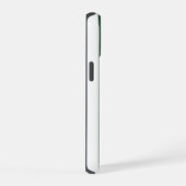 Elegantes feminines Schriftmonogramm iPhone 15 Hülle (Rechte Seite)