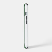 Elegantes feminines Schriftmonogramm iPhone 15 Hülle (Linke Seite)