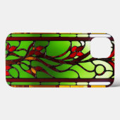 Elegantes Fenster aus festem Glas Case-Mate iPhone Hülle (Rückseite (Horizontal))