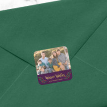 Elegantes festes Foto Warm wünscht Urlaub