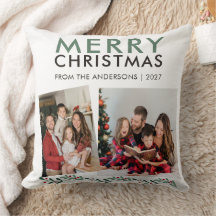 Elegantes festliches Familien-Weihnachtsfoto 2