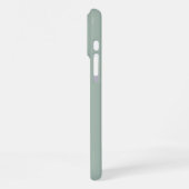 Elegantes fettes Anfangsmonogramm iPhone Hülle (Linke Seite)