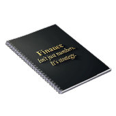 Elegantes Finanzangebot Notizblock (Rechte Seite)