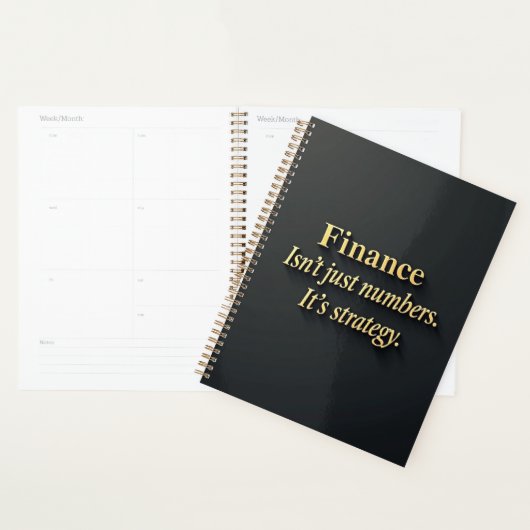 Elegantes Finanzangebot Planer (Anzeige)