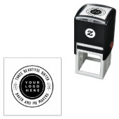 Elegantes Firmenlogo und Firmenlogo Permastempel (Beispiel)