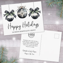 Elegantes Firmenlogo Weihnachten