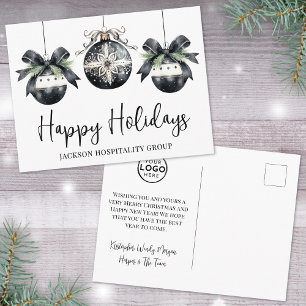Elegantes Firmenlogo Weihnachten
