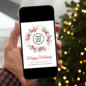 Elegantes Firmenlogo Weihnachten