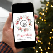 Elegantes Firmenlogo Weihnachten