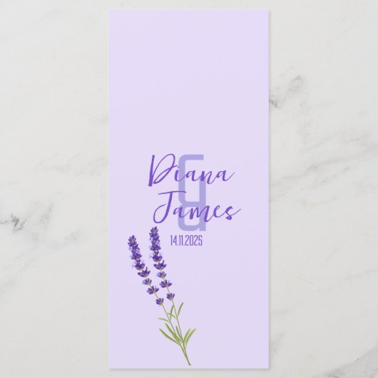 ELEGANTES FLÄCHENmenü Menükarte (Rückseite)