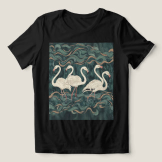 Elegantes Flamingo-T-Shirt Tri-Blend Shirt