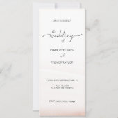 Elegantes Flamingos in rosa Sonnenuntergang Karte (Rückseite)