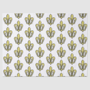 Elegantes Fleur-de-Lis-Design-Seidenpapier Seidenpapier