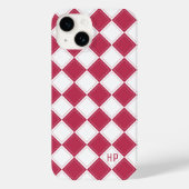 Elegantes Fliesenmuster [benutzerdefinierte Farbe] Case-Mate iPhone Hülle (Rückseite)
