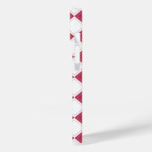 Elegantes Fliesenmuster [benutzerdefinierte Farbe] Case-Mate iPhone Hülle (Rückseite / Links)