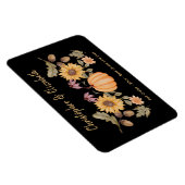 Elegantes Flora Herbst Kabine Türschiff Kreuzfahrt Magnet (Rechte Seite)