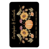 Elegantes Flora Herbst Kabine Türschiff Kreuzfahrt Magnet (Vertikal)