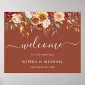 Elegantes Flora und Fauna Poster (Vorne)