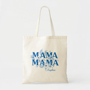 Elegantes Floral Mama Design Tragetasche