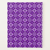 Elegantes Floral Mandala Muster Planer (Rückseite)