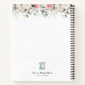 Elegantes Floral Notizblock (Rückseite)