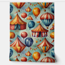 Elegantes florales Aquarellmuster Tapete