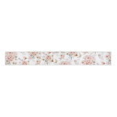 Elegantes florales Band mit Aquarelltonnen Ripsband (Vorderseite)